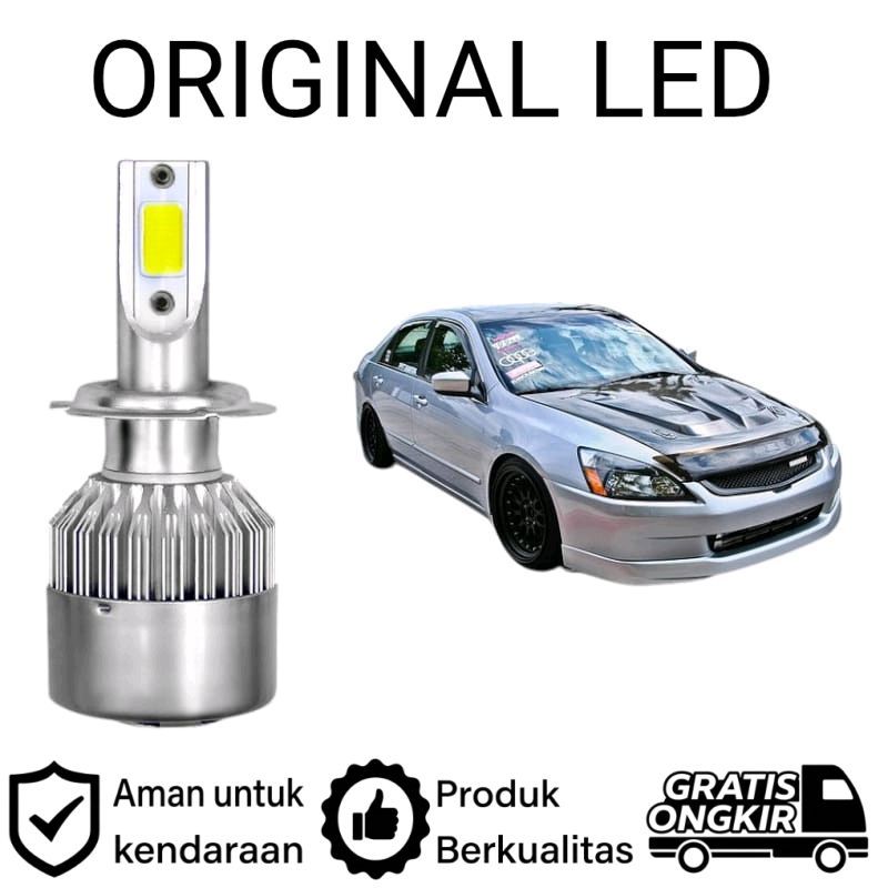 AM 2 ชิ้น HB4 COB LED ไฟหน้าสําหรับ Honda Accord CM5