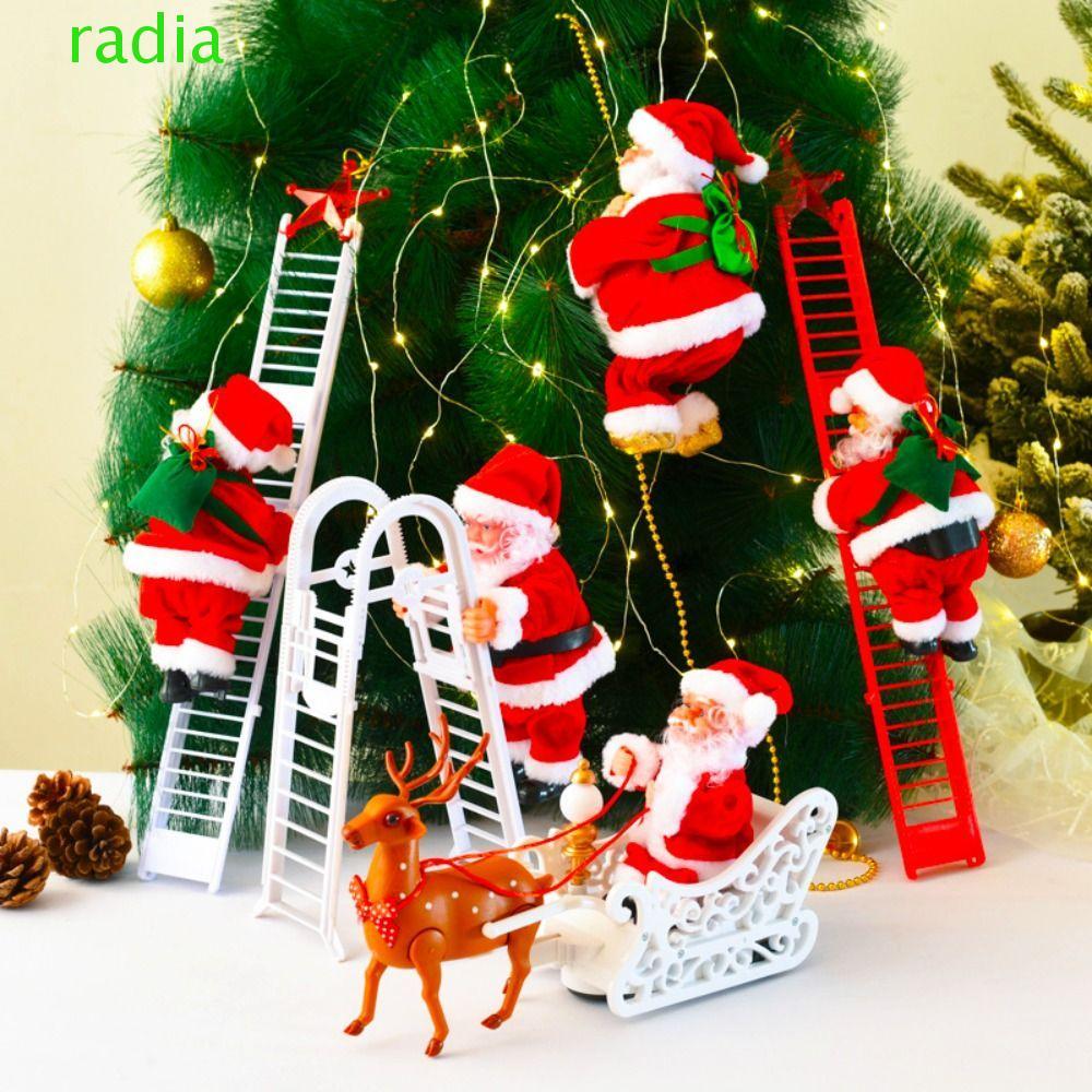 RADIANTZAP ซานตาคลอสไฟฟ้า, เชือกปีนเขาบันได Twerk Santa Claus, เด็กของเล่นตุ๊กตาร่มชูชีพ Twerk ขี่กว