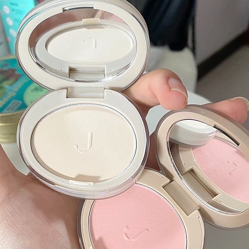 JOOCYEE Enzyme Color Loose Powder Blush Matte Highlight Brightening ขยาย Rouge Amber บรรยากาศ Natura