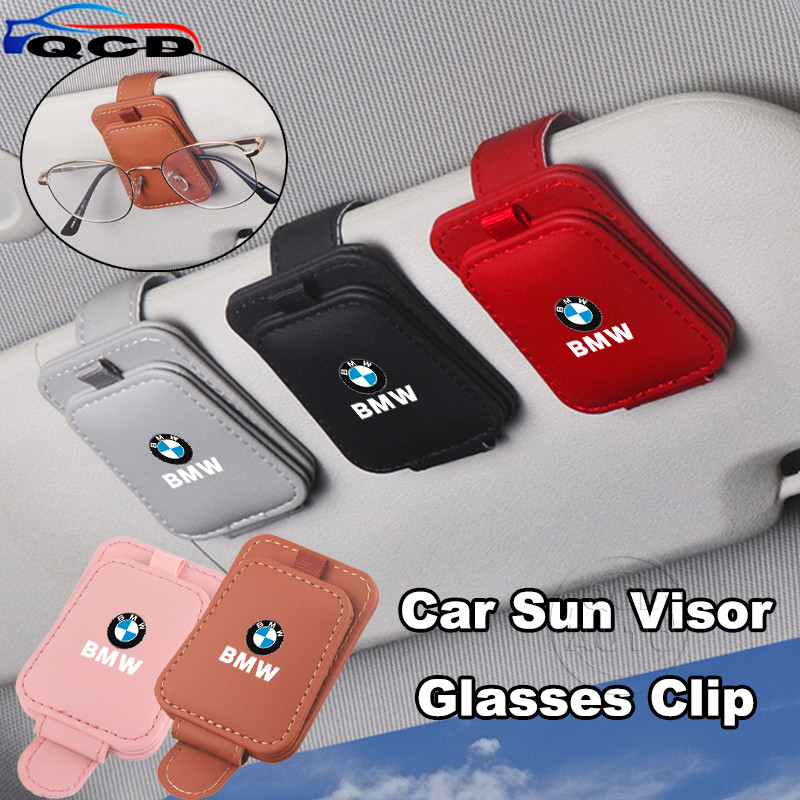 BMW รถหนัง ม่านบังแดดรถยนต์ แว่นตาคลิป ที่เก็บการ์ดอเนกประสงค์ สําหรับ F32 Z4 E89 E85 X5 G05 F15 E53