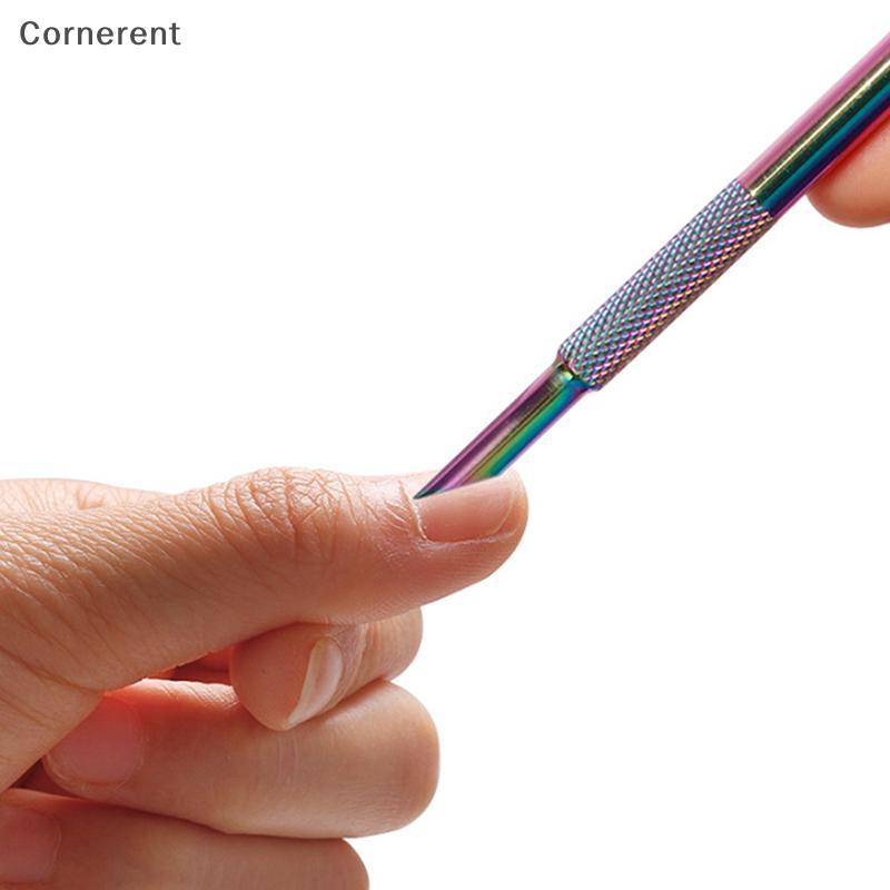 Null 1 PC Double-ended สแตนเลส Cuticle Pusher เล็บ Remover เล็บ Stis เครื่องมือสําหรับเล็บ null ราคา ถูกที่สุด ดีลบีเคเค แกลเลอรีภาพที่ 4