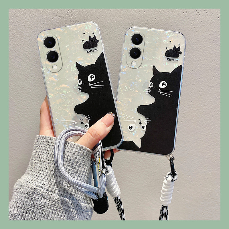 case samsung s25 ultra case s25 ultra เหมาะสําหรับSamsung S25edgeเคสโทรศัพท์S25 รูปแบบS25 + PLUSสีดํ