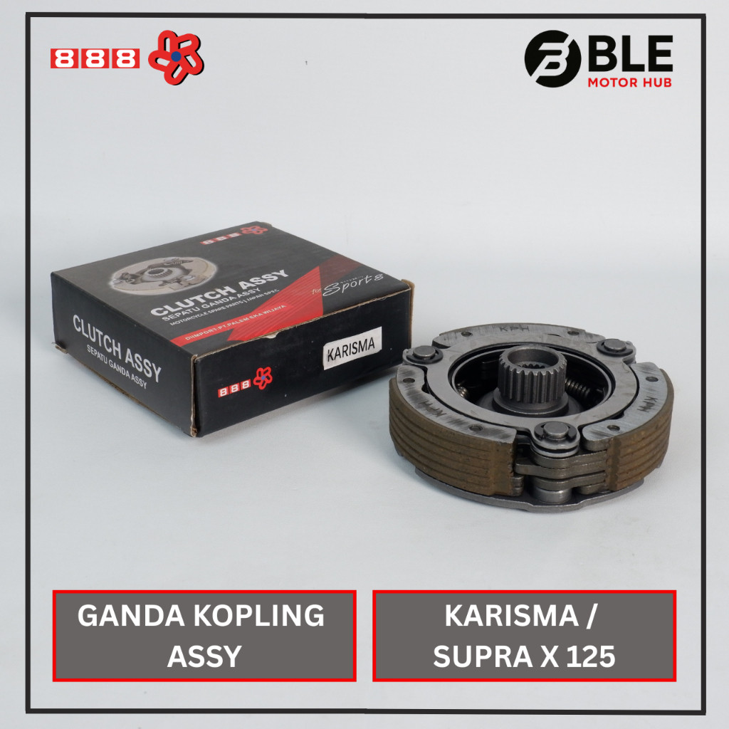 888 Automatic Double Clutch Assy Karisma / Supra X 125 | KPH KPH KPH | BLE มอเตอร์ฮับ
