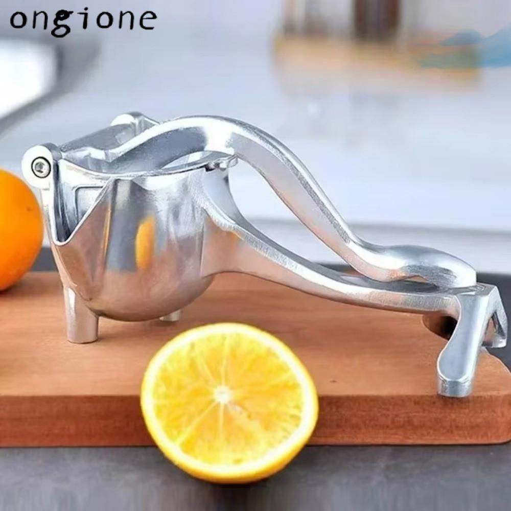 ONGIONE เครื่องคั้นน้ําผลไม้ด้วยตนเอง, ความดันมือ Heavy Duty Cast Iron Juicer, อลูมิเนียมแบบพกพาทําค