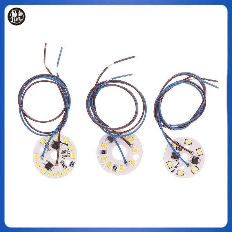 WL| 2W 3W 6W AC 220V จี้วงกลม Light Renovation Patch เย็น Warm White โคมไฟลูกปัดสําหรับหลอดไฟไม่จําเป็นต้องไดร์เวอร์ชิป LED ใหม่