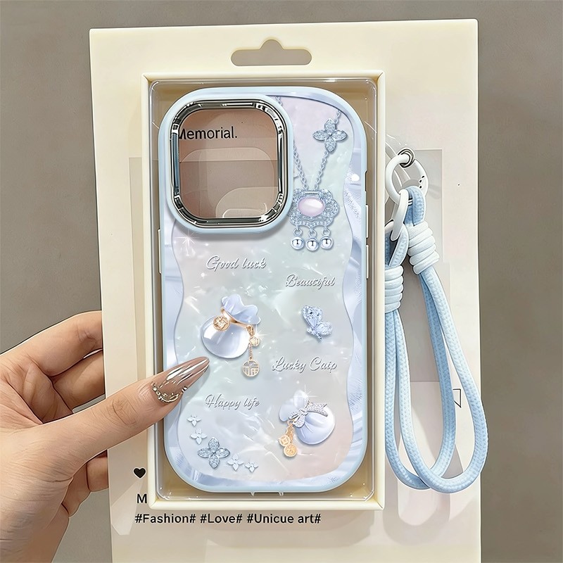 GAGO CASE+สร้อยข้อมือ VIVO V40LITE Y200 Y300 S1 V15 V20PRO V235G V275G V27E V295G V29E V30 V405G Y02