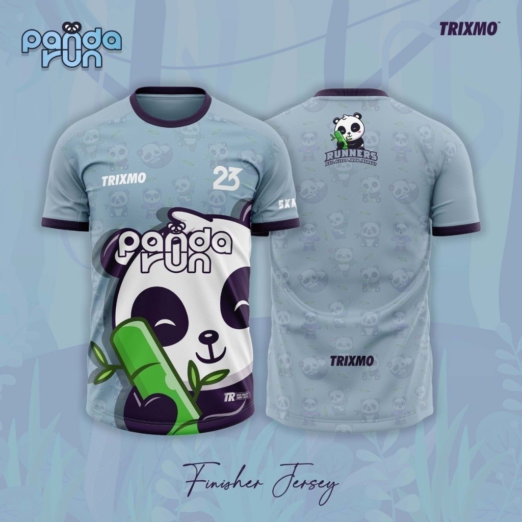 (Fuhui01) 2026 เสื้อแข่งแฟชั่น PANDA RUN VR