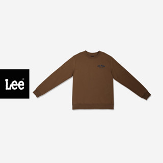 LEE เสื้อสเวตเชิ้ตผู้ชาย ทรง Regular รุ่น LE S625MPULF12 สีน…