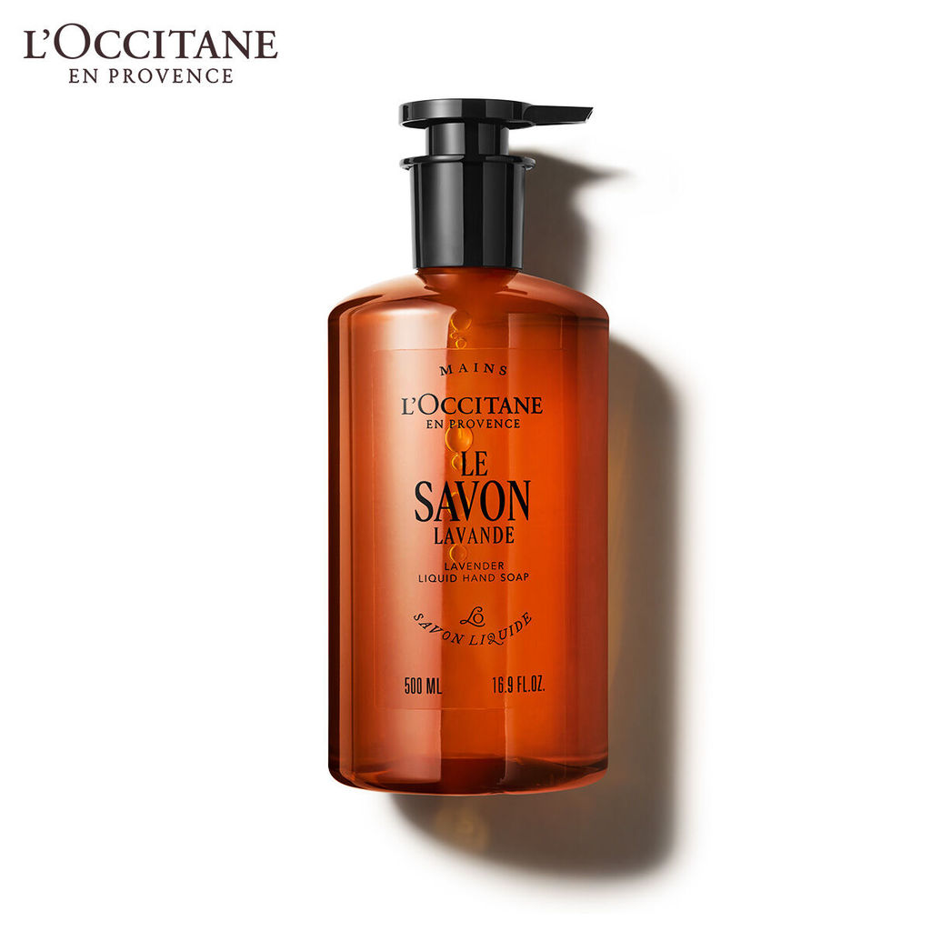 L'Occitane Shea Lavender Liquid Soap เจลล้างมือและอาบน้ำ กลิ่น เชียร์ บัตเตอร์ ลาเวนเดอร์ 500 มล.