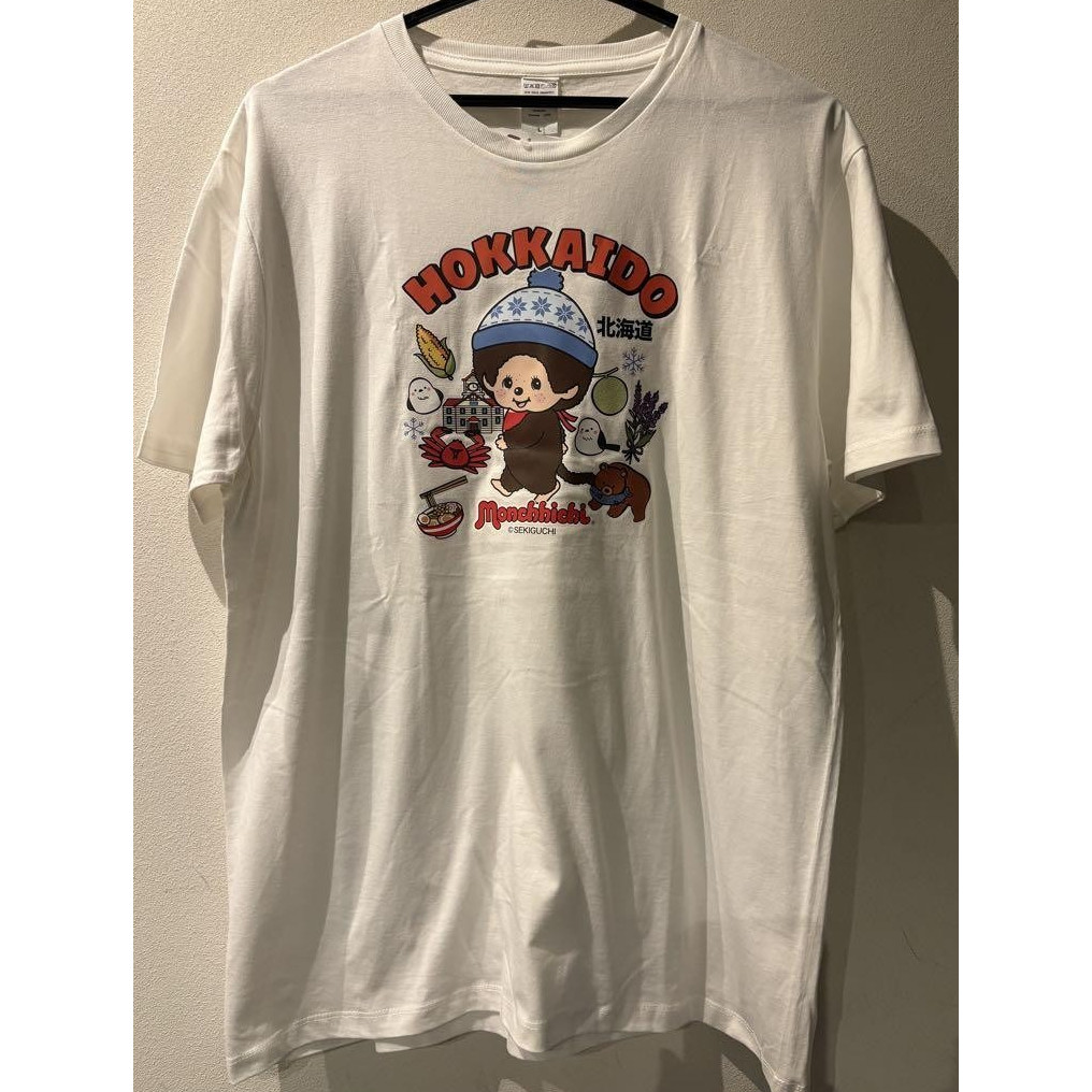 เสื้อยืดฤดูร้อนสไตล์ใหม่ Monchhichi Hokkaido พร้อมสต็อก