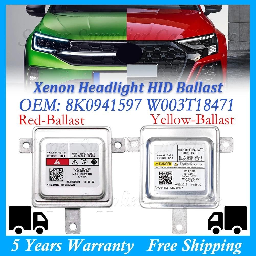 สําหรับ Audi A1 A3 A4 A5 A6 A7 A8 Q3 Q5 Q7 V/W CC Xenon ไฟหน้า Buld HID D3S D3R D4S D4S D4R บัลลาสต์