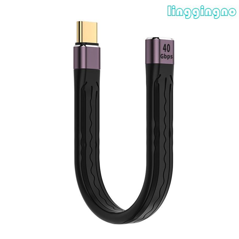 RR Type C Fast Charger Sync Data Cable 40gbps สําหรับแท็บเล็ตมือถือ