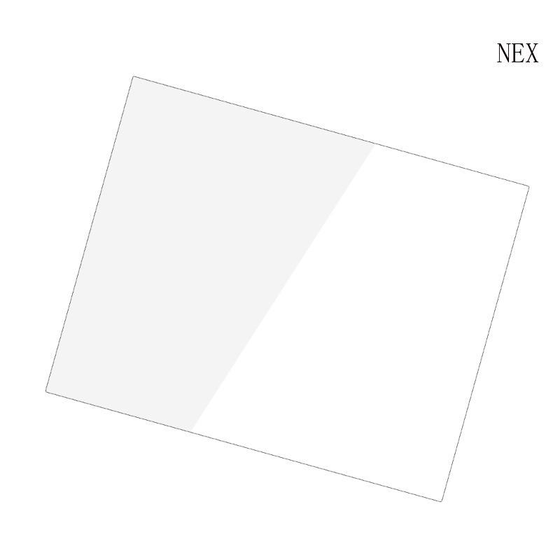 NEX ฟิล์มกันรอยแบบเต็มหน้าจอสําหรับฟิล์มกระจกนิรภัยคอนโซลเกม GKD Pixel II