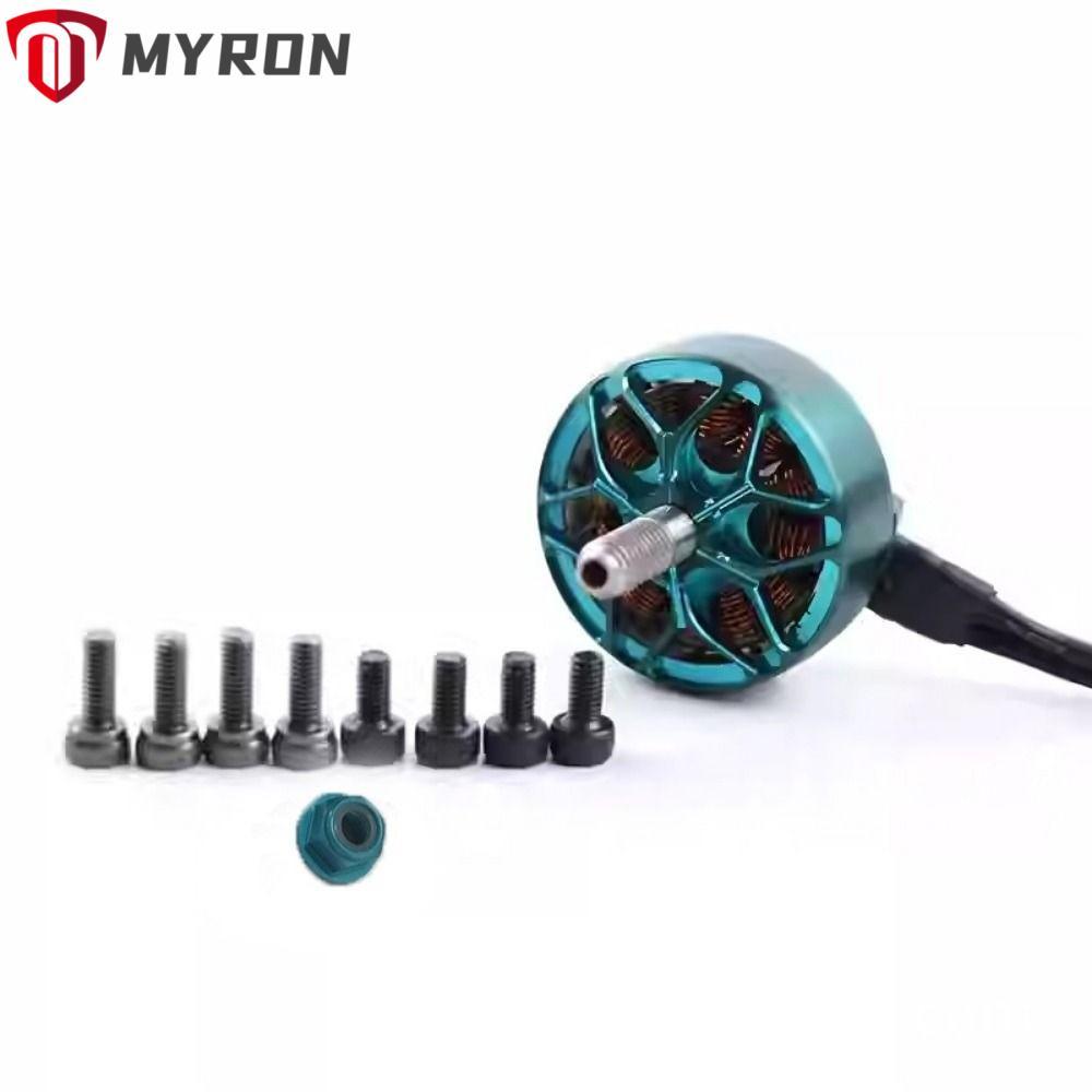 ครอสโอเวอร์ MYRON|ชิ้นส่วนโดรน MotorRacing แบบไม่มีแปรง, HSKRC 2306.5 1800KV Flying Racing Motor, คุ
