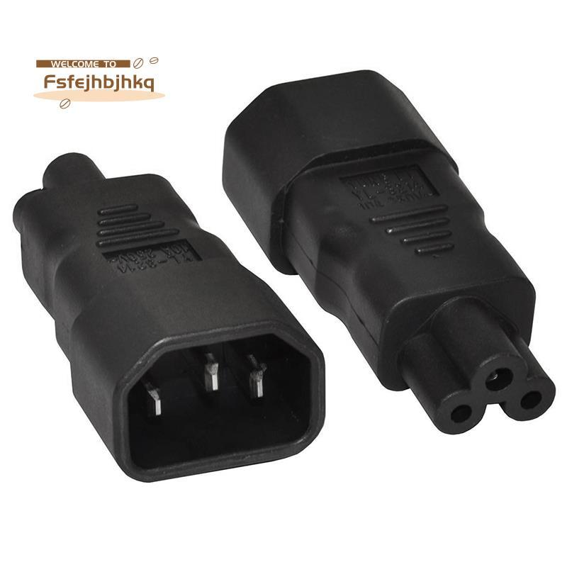 [fsfejhbjhkq]PDU UPS C14 ถึง C5, IEC320 C13/C14 ถึง C5/C6 กาต้มน้ํา Lead to PC แล็ปท็อปอะแดปเตอร์จ่า