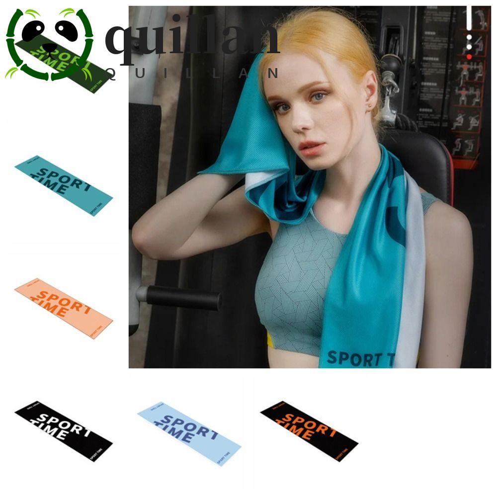 QUILLAN Fast Dry Sport Towel, Microfiber Cold Feeling Fitness Towel, Running Quick Drying Super Abso