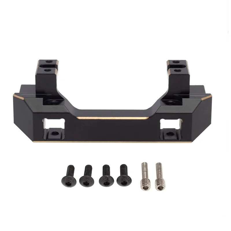 ขาตั้งเซอร์โวด้านหน้าทองแดงบริสุทธิ์สําหรับ 1/10 1:10 RC Crawler รถ TRX-4 TRX4 TRX 4 อะไหล่อัพเกรด