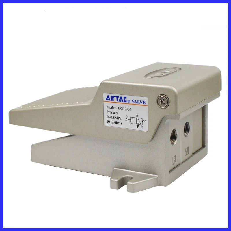 AirTac เหยียบวาล์วเหยียบ 3F210-M5/4F210-08 4F210-08L 4F210-08F