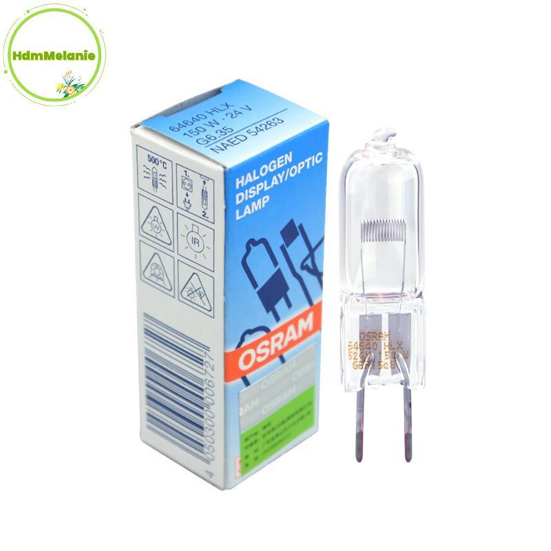HDMM Osram 64640 HLX โคมไฟ 24V 150W G6.35 สําหรับผ่าตัดวิดีโอโปรเจคเตอร์กล้องจุลทรรศน์โคมไฟผ่าตัด Sh