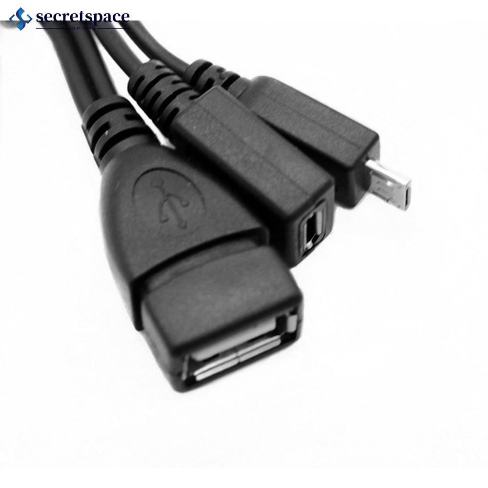 SECRETSPACE อะแดปเตอร์เทอร์มินัลพอร์ต USB สาย OTG สําหรับ Fire TV 3 หรือ 2nd Gen Fire Stick G6I2