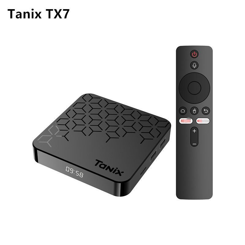 Tanix TX7 Set Top Box Android 14 Quanzhi H728 กล่องทีวี HD 8k Gigabit Network Player tvbox