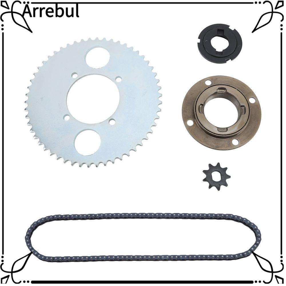 AREBUL ชุดเฟืองโซ่, T8F 9T 116 Link Drive ชุดเฟืองโซ่, ทนทาน T8F 54T ชุดเฟืองโซ่โลหะการปรับเปลี่ยนรถ