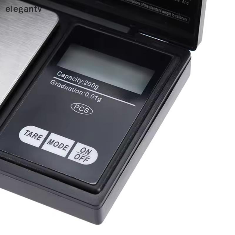 EGN Jewelry Mini Stainless Steel Electronic Scale Digital Poet Scale Gold Gram Balance Weight Scale 