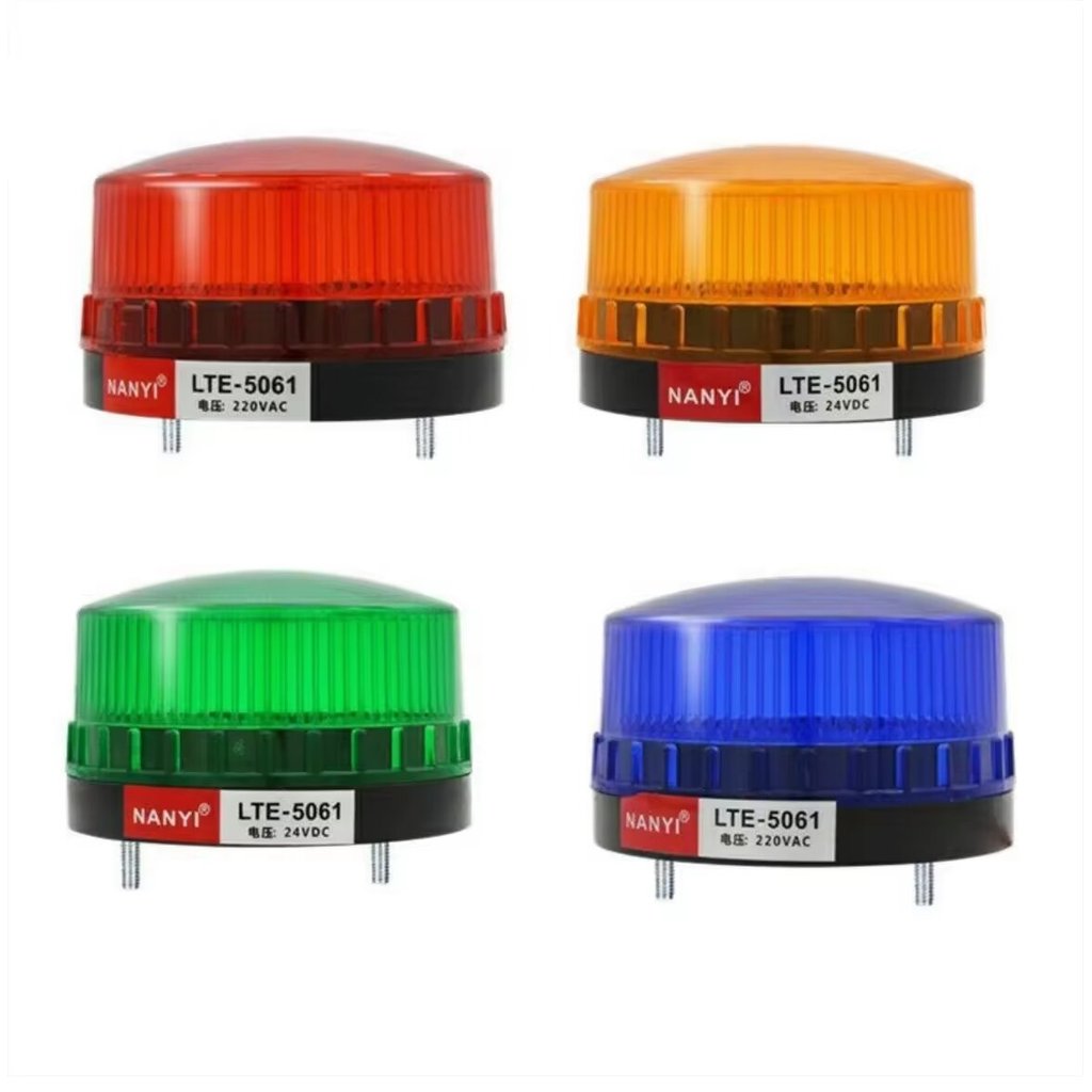 แท้1 ไฟแฟลช LED ไฟกระพริบเตือนไฟเตือนกระพริบไฟสัญญาณ LTE-5061 12V24V220v พร้อมส่ง