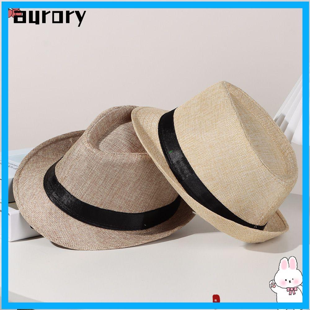 AURORY Jazz Cap Soft Fashion Spring Summer Autumn Top Hats