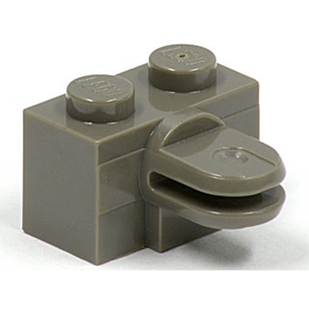 Brick2cube Part - Arm Holder Brick 1 x 2 with 2 Horizontal Fingers - 30014