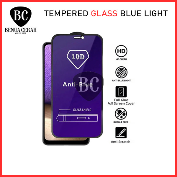 TEMPERED GLASS BLUE LIGHT SAMSUNG A03 CORE / A23 4G / M23 5G / A10 / A10S / A20 / A13 / A03 / A20S /