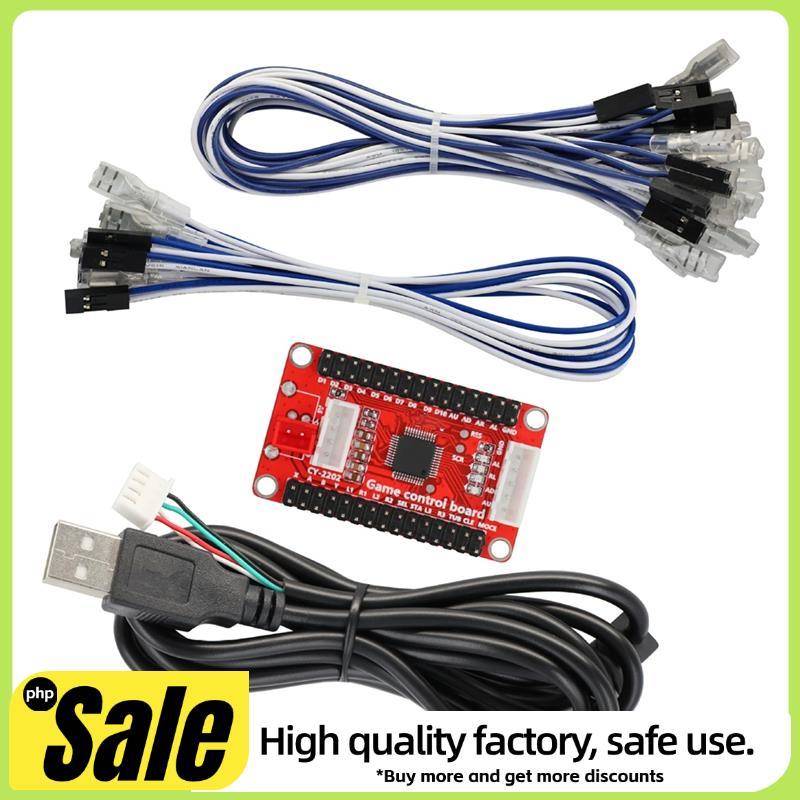 Zero Delay USB Encoder สําหรับคอนโทรลเลอร์ปุ่มจอยสติ๊ก PC Switch 4.8 มม