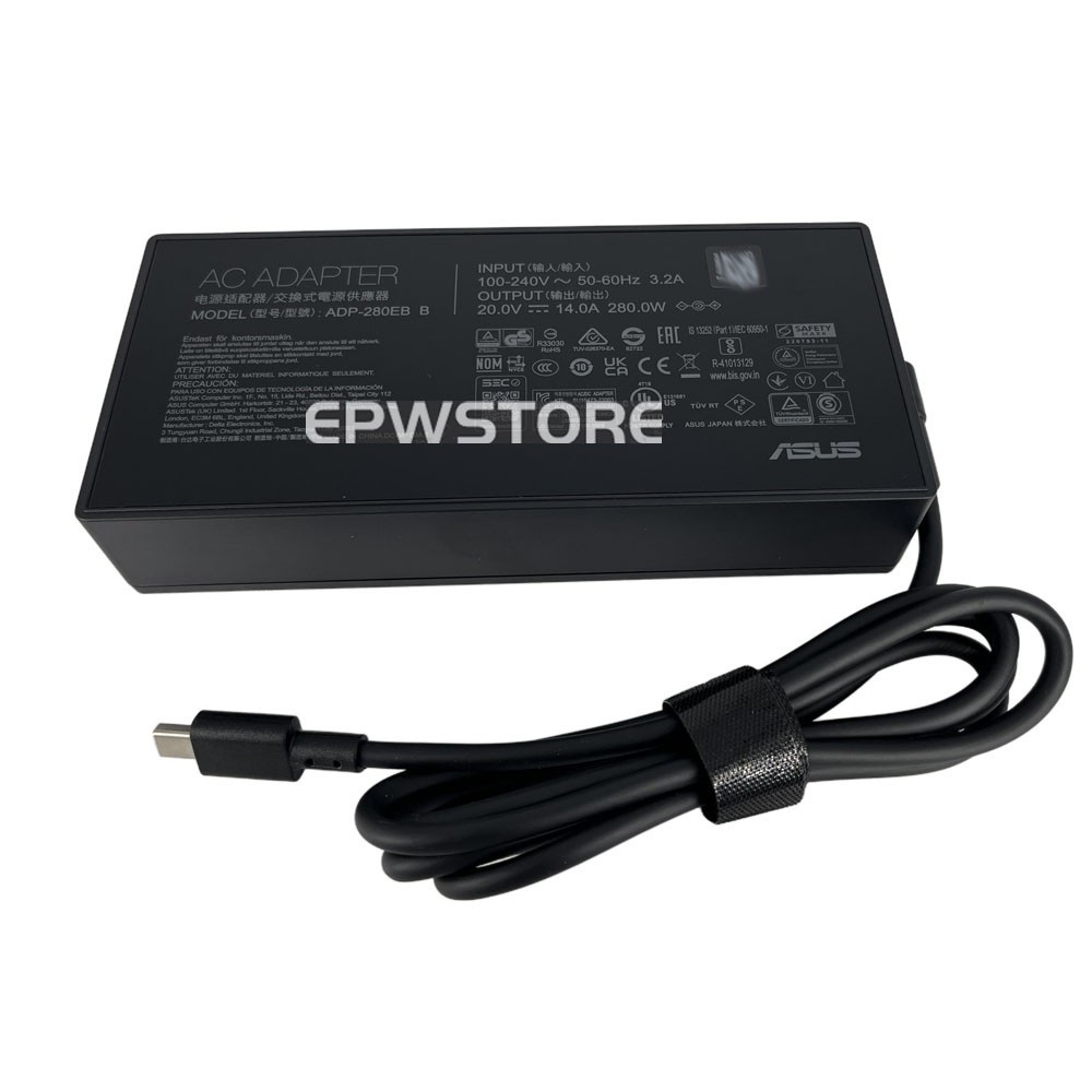 280W 14A อะแดปเตอร์ AC สําหรับ ASUS ROG Zephyrus G16 G615 G615JMR G615JH G615LM
