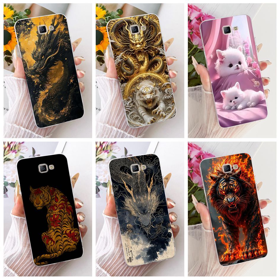การ์ตูนสําหรับ Samsung Galaxy J7 Prime G610F G610M G610Y / J7 Prime 2 G611FF / On7 2016 ปลอก Cool Dr