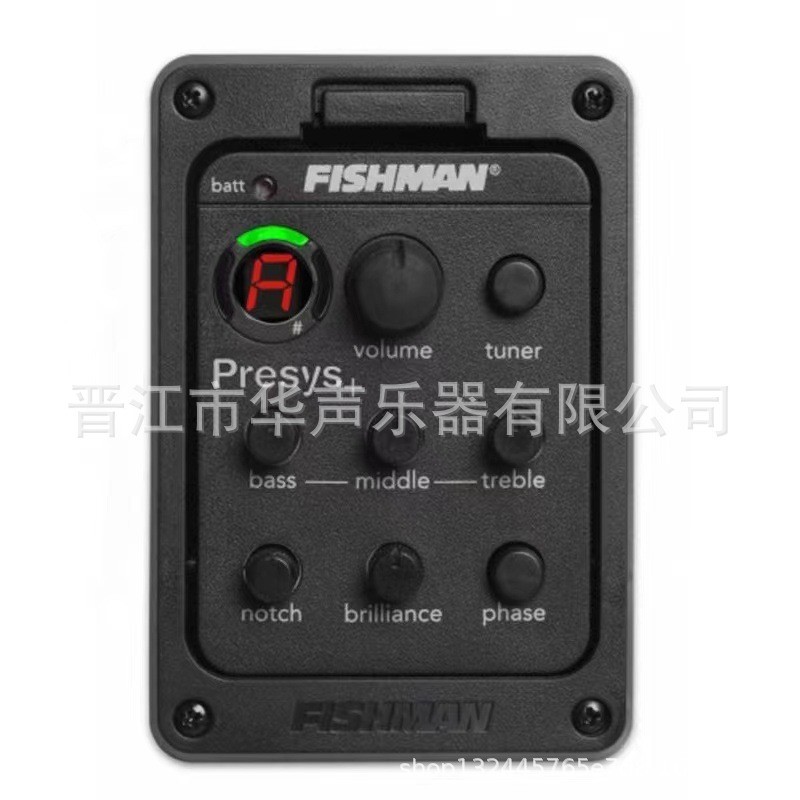 Fishman Bucket Pickup 201,301, ISYS+Guitar EQ Balancer กีต้าร์โปร่ง Balancer