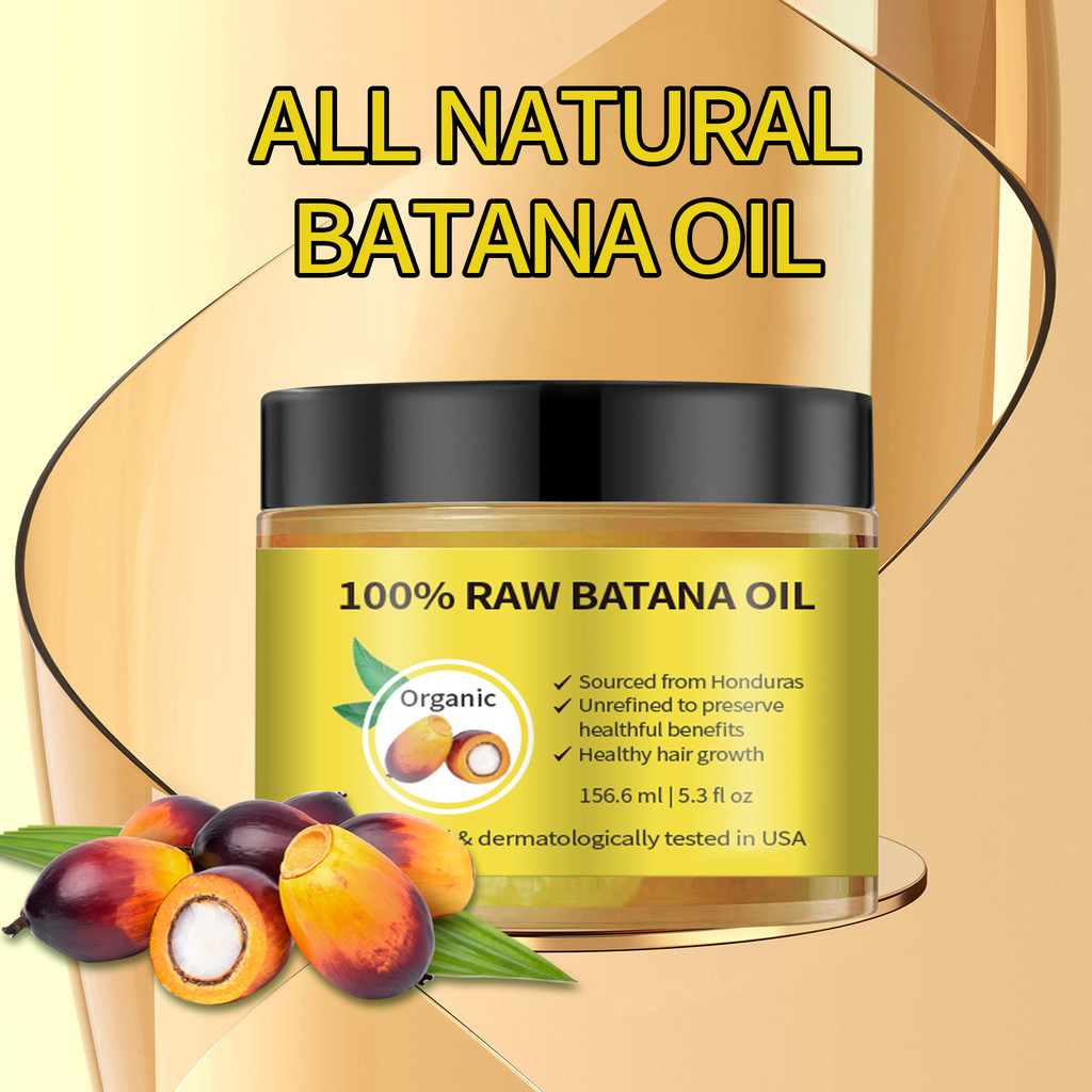 Batana Hair Oil - น้ํามันหอมระเหยมาส์กผม Frizz Repair สําหรับดูแลเส้นผม