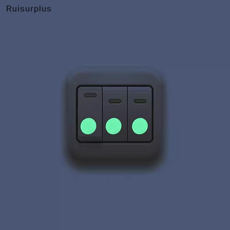 [Rui-t] Luminous Dots Wall Stiers เรืองแสงบ้านเด็ก Wall DIY Self-กาวตกแต่งเรืองแสงใน Dark Stiers