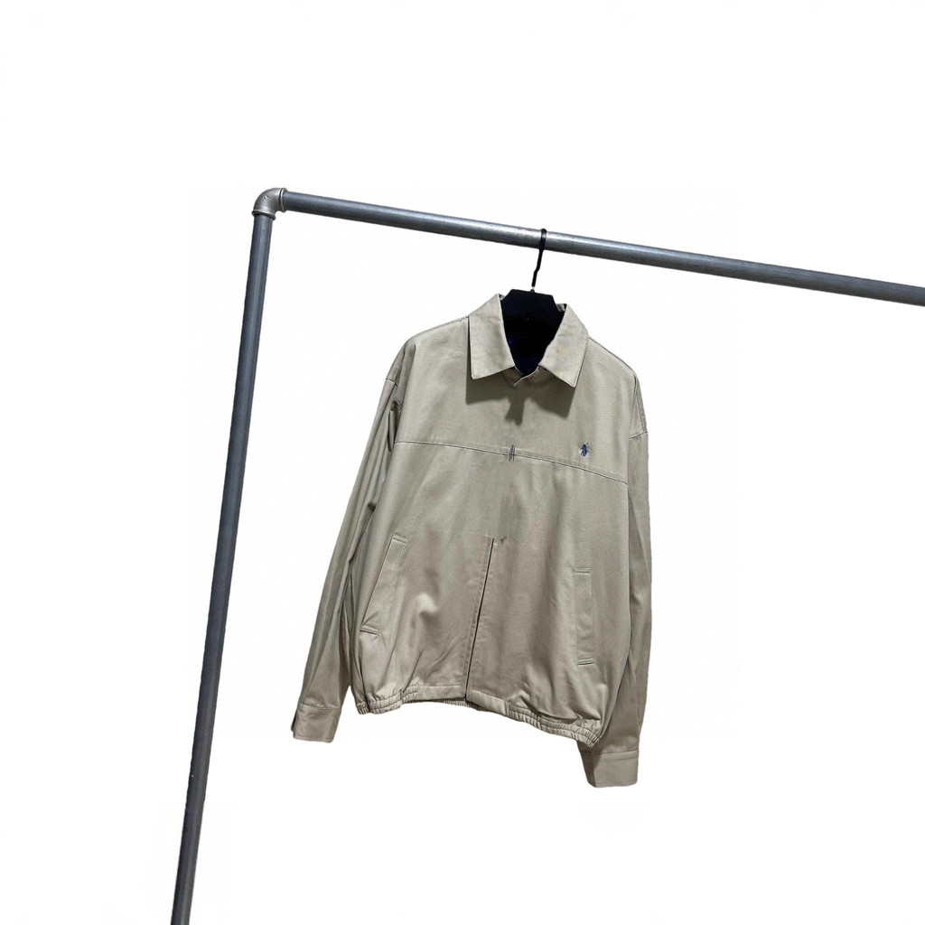 QP2R RL Vintage classic lapel retro casual versatile jacket for men and women