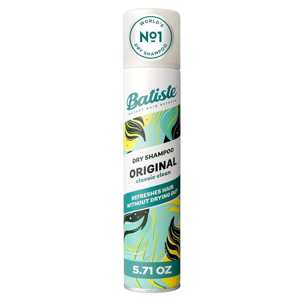 Batiste Dry Shampoo Original Fragrance Classic Clean Re Hair and Absorbent Oil Washes Waterless Sham