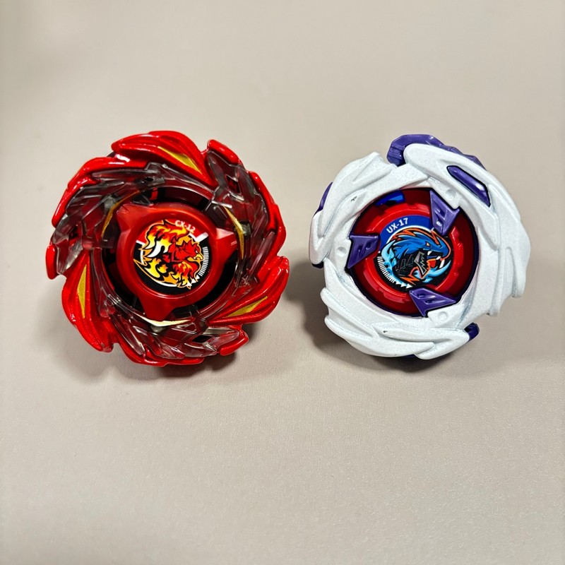 เปลวไฟเดี่ยว CX-12/UX-17 Spinning Tops ของเล่น Gyro ของขวัญสําหรับเด็ก