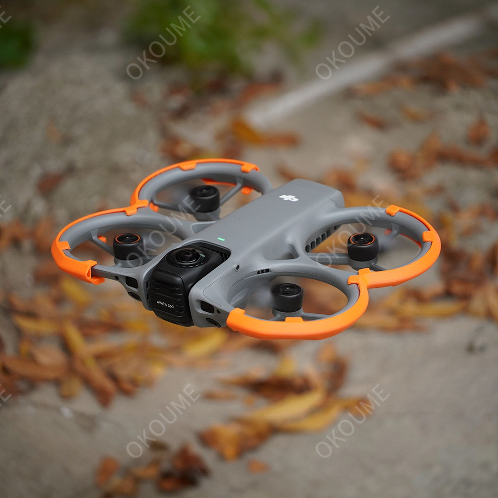 3D การหลีกเลี่ยงการชนแหวนสําหรับ DJI Avata 360 Body Anti-collision แหวน Drone คงที่ Gimbal ฝาครอบป้องกัน 3D Lever Anti-collision อุปกรณ์เสริม