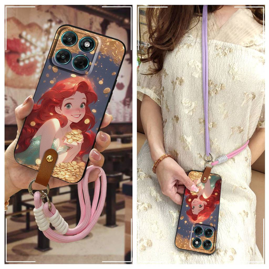 ป้องกันฝุ่นซิลิโคนเคสโทรศัพท์สําหรับ MOTO G67/G77 Full wrap ป้องกัน Anti-knock การ์ตูนกันกระแทก Cros