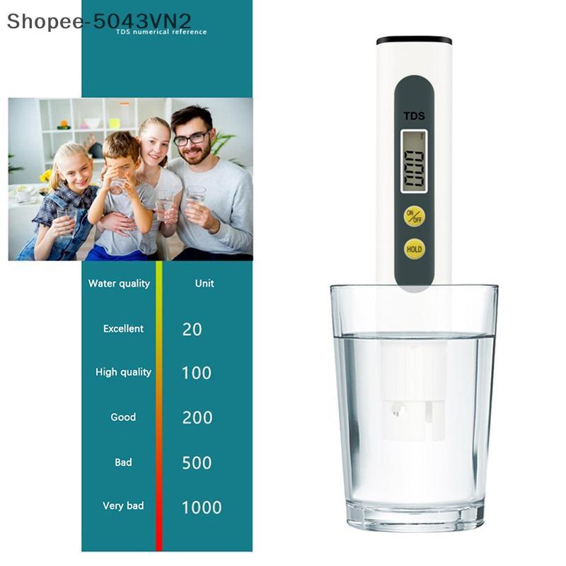 [RE] 0.01 Tds Ec PH Meter สําหรับปากกาทดสอบ PH ดิจิตอลคุณภาพน้ําพร้อมช่วง 0-14 PH ♥ร♥