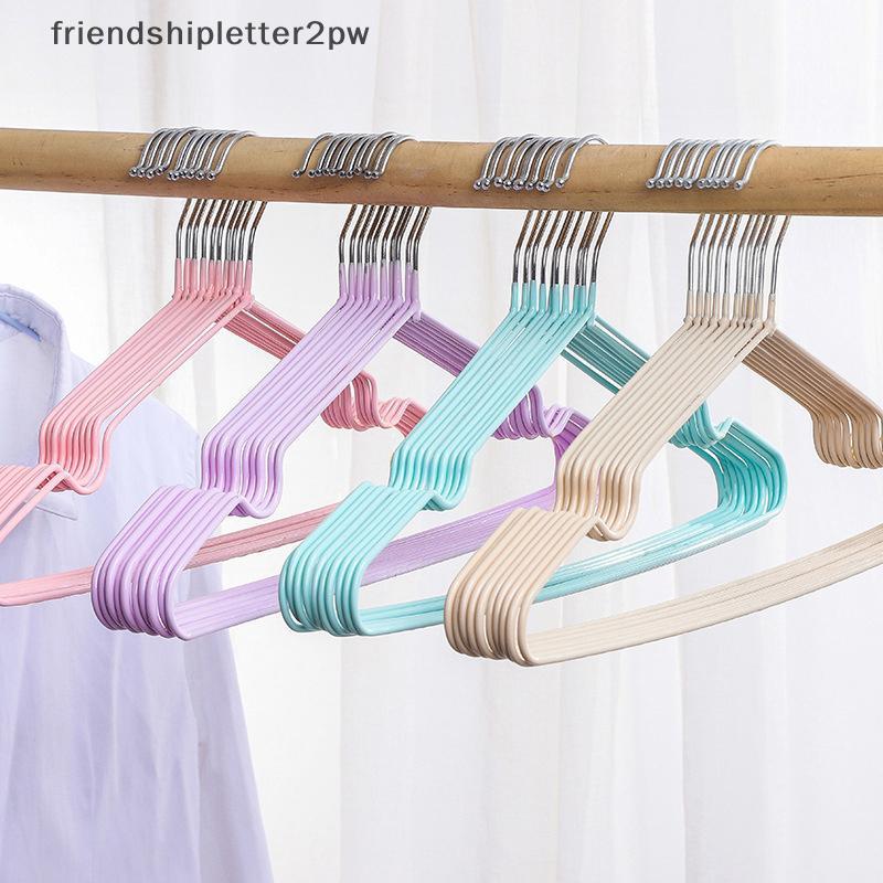 (แฟน) ไม้แขวนเสื้อ Thi ในครัวเรือน Traceless Simple Coat Hanger โลหะผู้ใหญ่เด็กลื่น Notch Coat Hanger (TH)