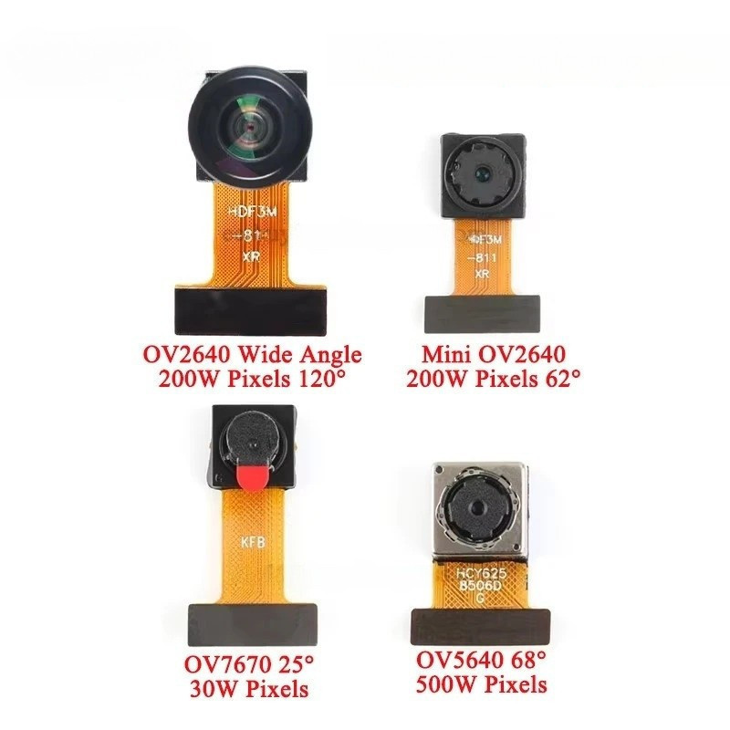 OV2640 OV7670 OV5640-AF มินิกล้องโมดูล CMOS ภาพเซ็นเซอร์ ESP32-CAM 2 ล้าน 500W พิกเซลมุมกว้าง Monito