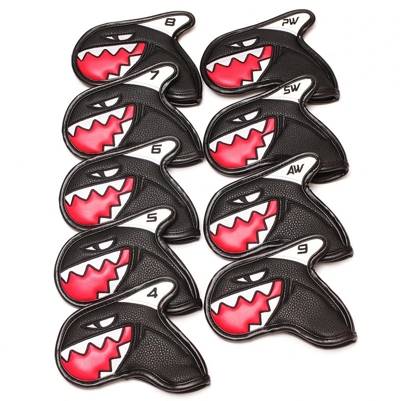 New 9pcs / Set Cool Golf Irons Headcovers#4-9PAS Golf Iron Set Head Covers  for Man Women