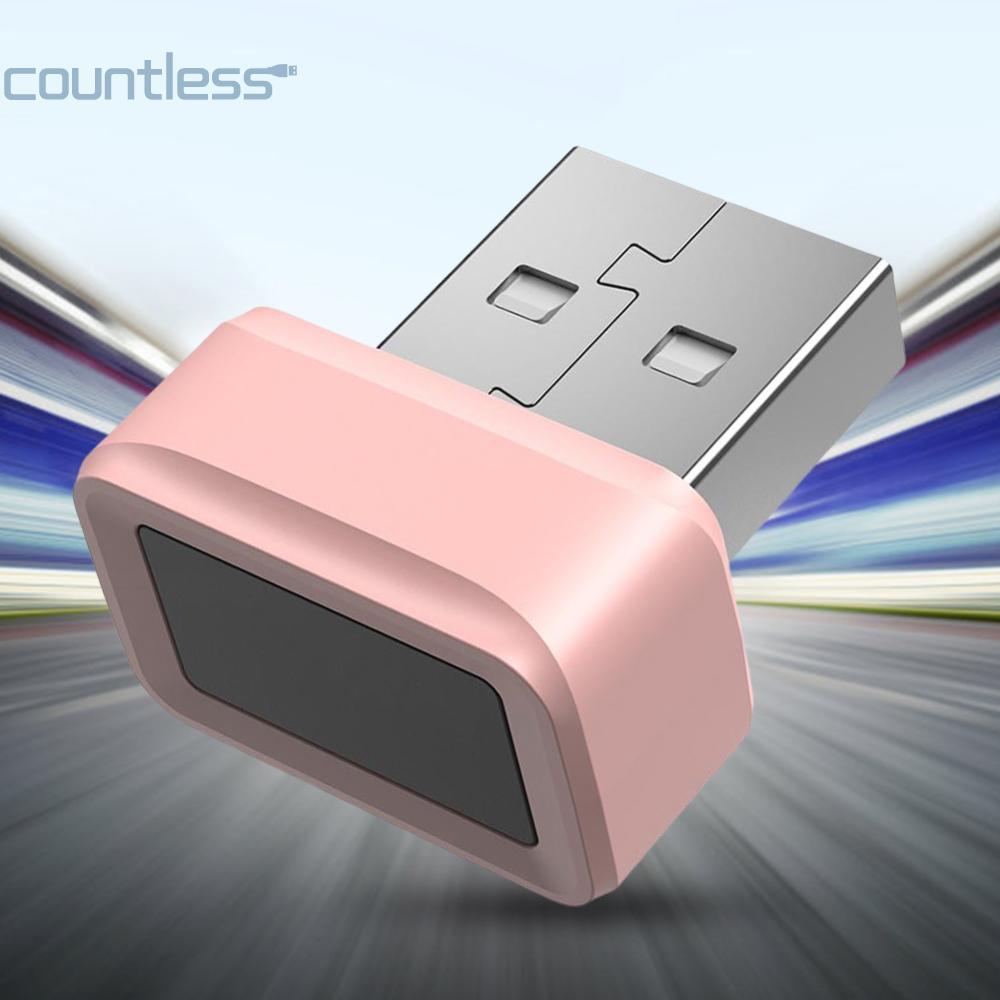 USB ลายนิ้วมือ Key Reader แบบพกพา Security Key Windows Hello FIDO U2F Biometric Mini Security Key Do
