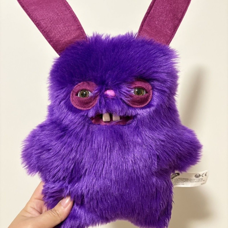 【พร้อมส่ง】fuggler funny ugly monster Fuggler กระต่ายสีม่วง Funk Tooth Baby Tooth Monster ตุ๊กตาตุ๊กต