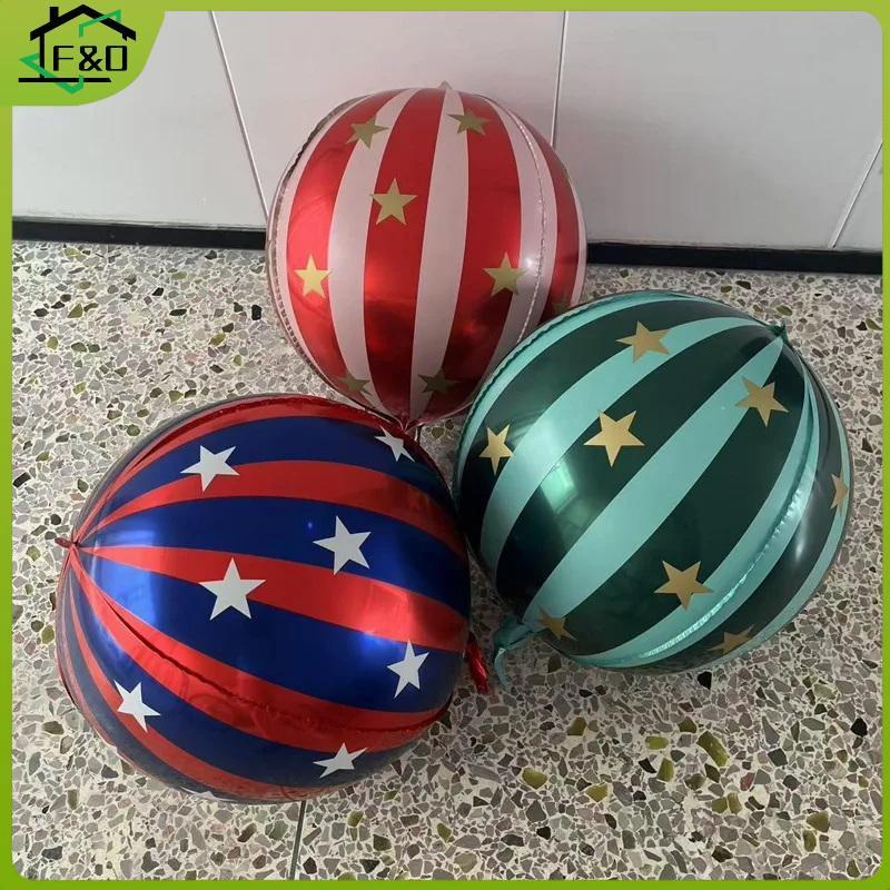 F&O 1 ชิ้น 22 นิ้วลาย Star อลูมิเนียมฟิล์มบอลลูน, 2025 ลูกโป่งตกแต่งบ้าน, KTV Mall โรงเรียนงานแต่งงา