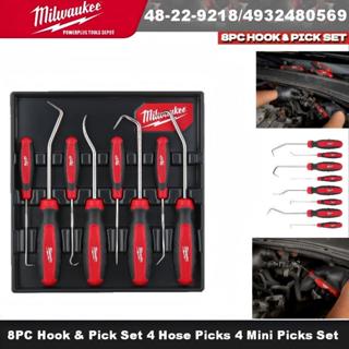 MILWAUKEE 48-22-9218 8PC Hook & Pick Set 4 Hose Picks 4 Mini…